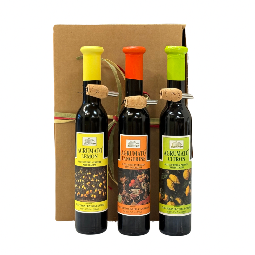 Agrumato Lemon, Tangerine & Citron Condimento Olive Oil Gift Set