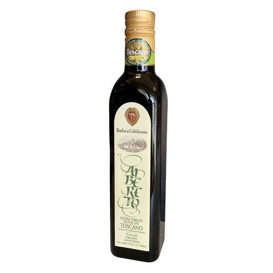 Badia a Coltibuono Albereto Unfiltered Organic Extra Virgin Olive Oil  BCA-064