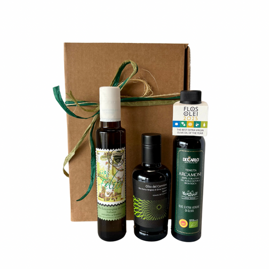 Da Vinci Crude Verde Extra Virgin Olive Oil Gift Set