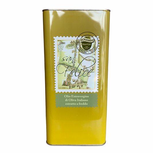 Frantoio Bonamini San Felice Extra Virgin Olive Oil 5L FBN 029