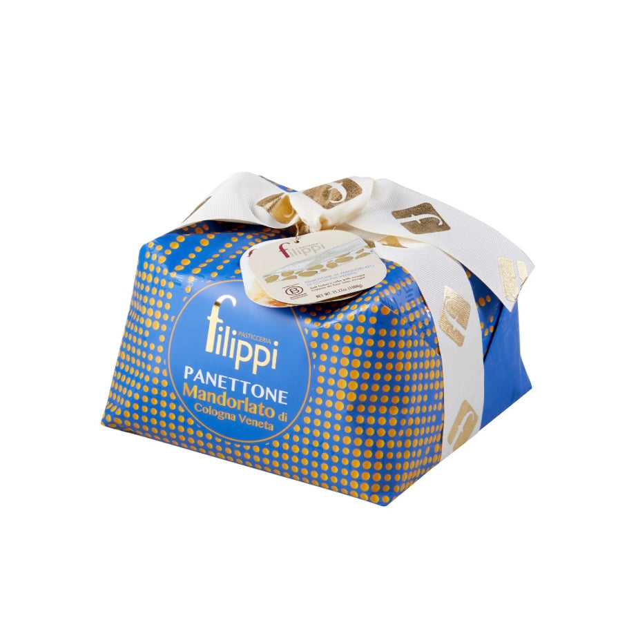 Filippi Panettone Mandorlato with Almond Nougat