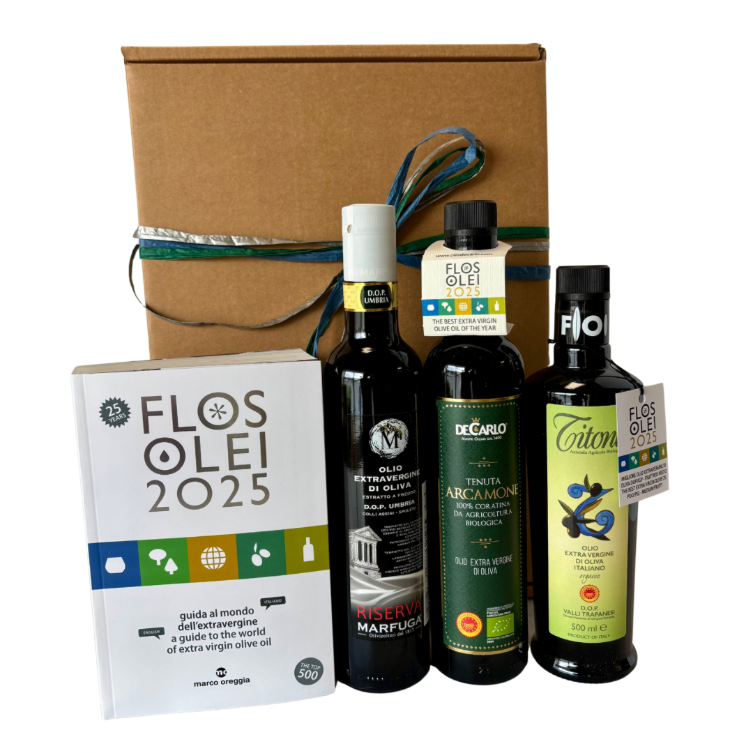 Flos Olei 2025 Eccellenza Extra Virgin Olive Oil Gift Set