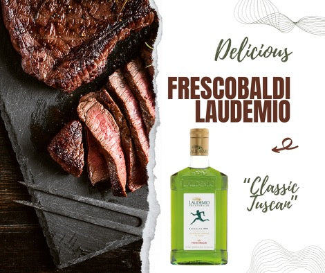 Frescobaldi Laudemio 500ml Paired with Steak