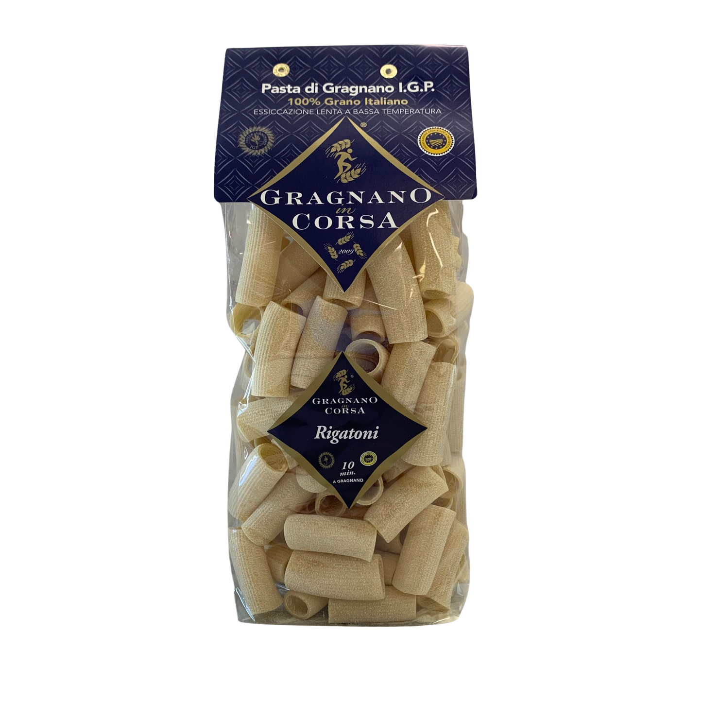 Gragnano IGP Rigatoni Pasta 500gr GRN 011