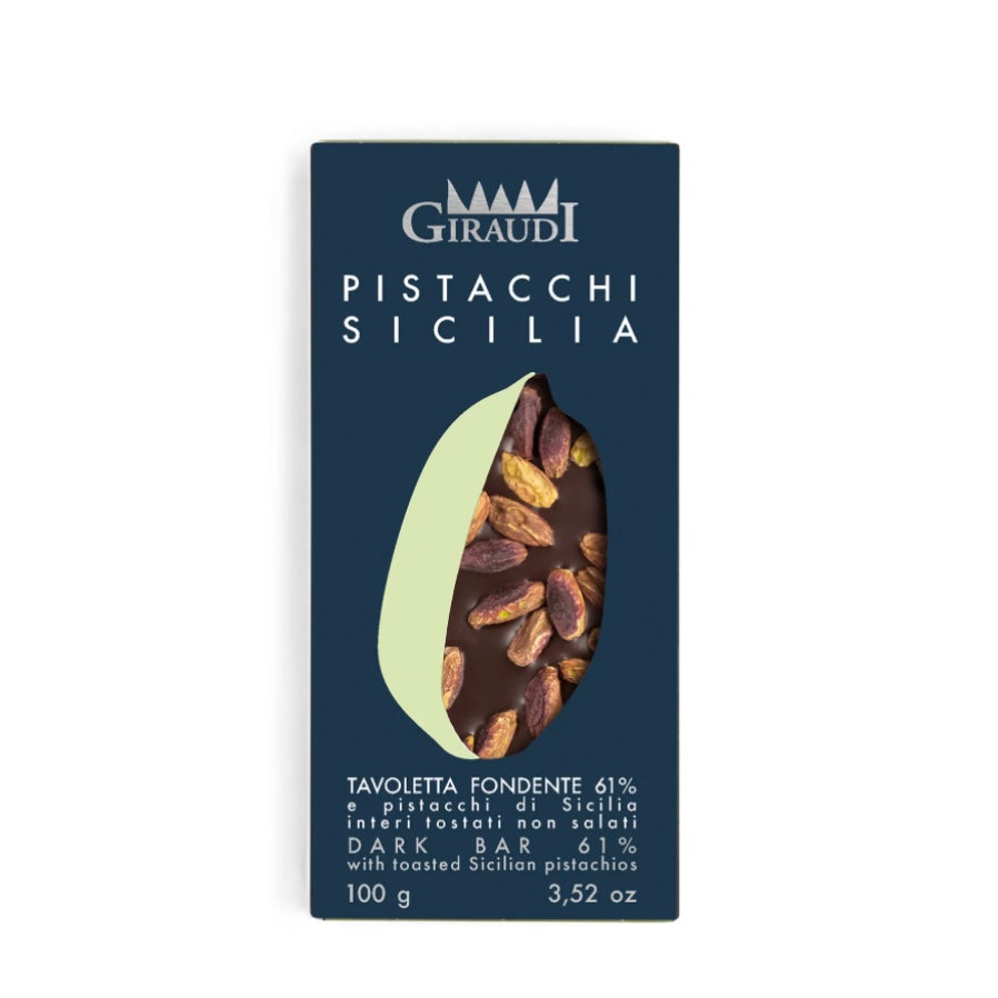 Giraudi Dark Chocolate with  Pistachio