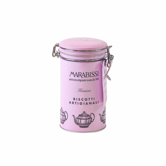Marabissi Almond Cantucci in Pink Gift Tin
