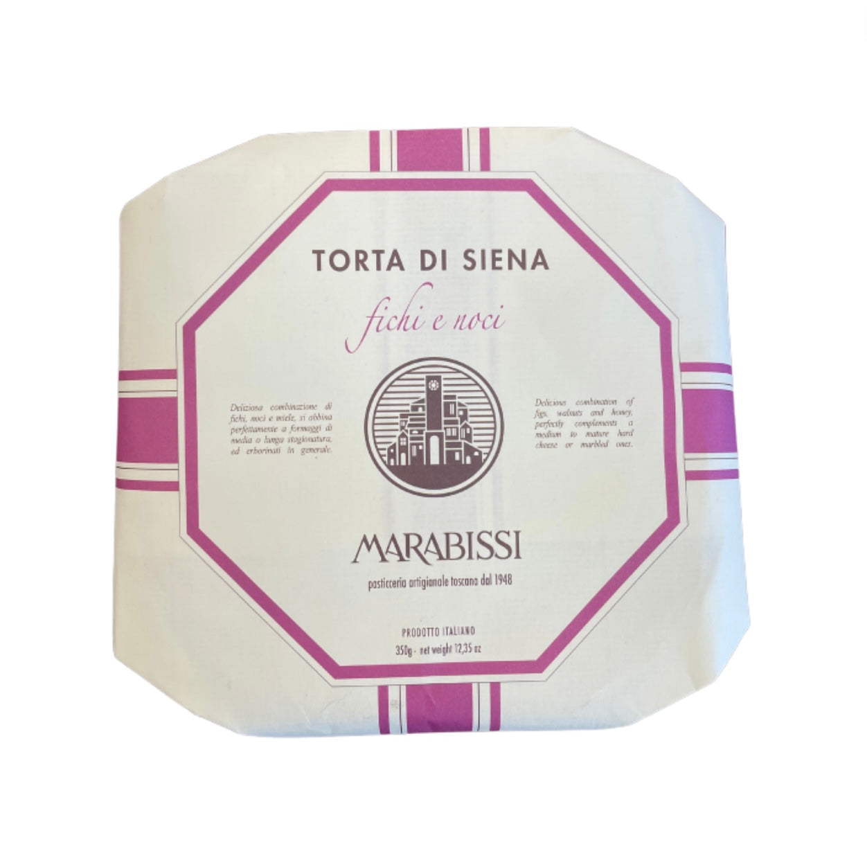 Marabissi Panforte di Siena, Fig & Walnut (12.35 oz) HOL-003-12