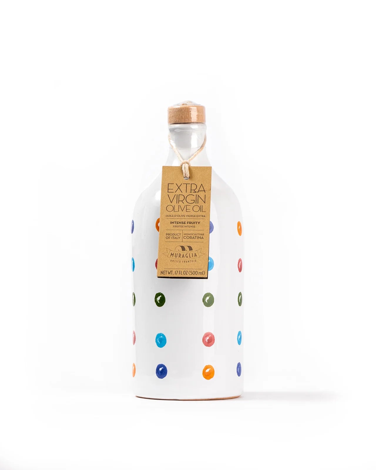 Muraglia Dots Extra Virgin Olive Oil - Earthenware Ceramic