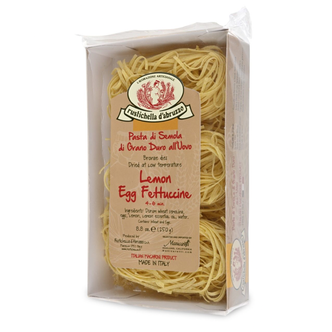 Rustichella Lemon Egg Fettuccine Pasta RST-012