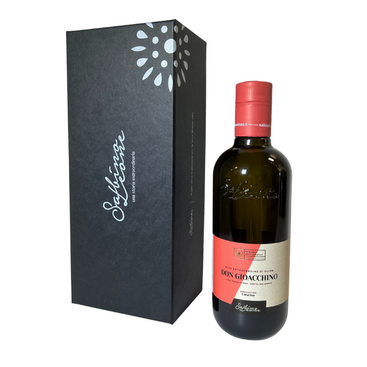 Sabino Leone Don Gioacchino DOP Terra di Bari Castel del Monte Olive Oil 2024 Gift Boxed