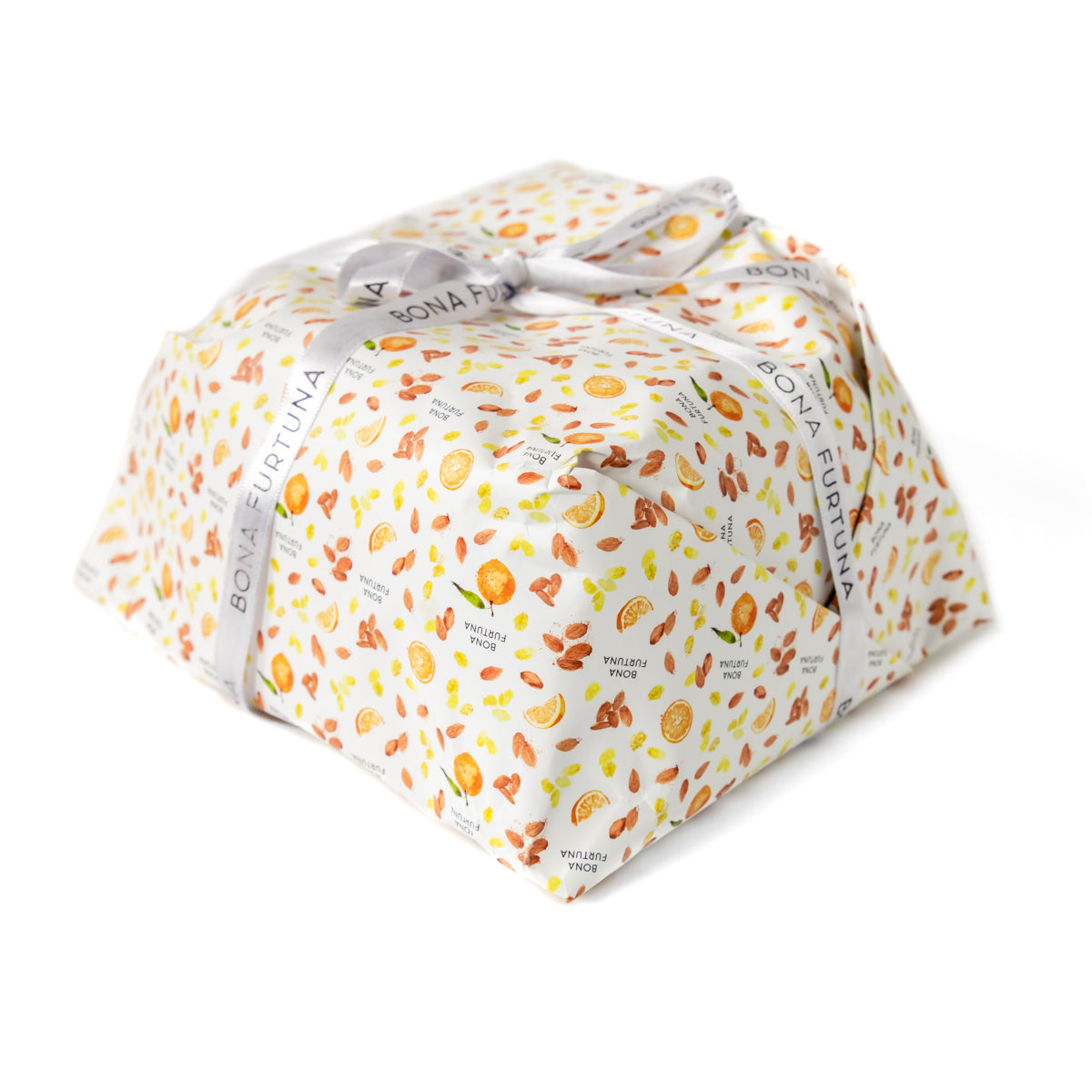 Bona Furtuna Colomba di Pasqua Wrapped in Colorful Paper with White Ribbon BFA-023