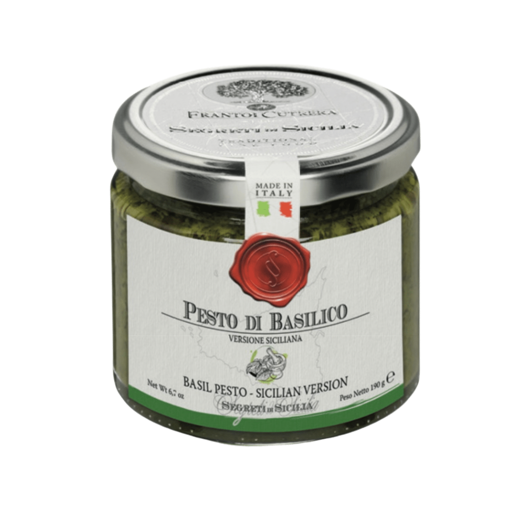 Cutrera Sicilian Basil Pesto 190gr CUT J014