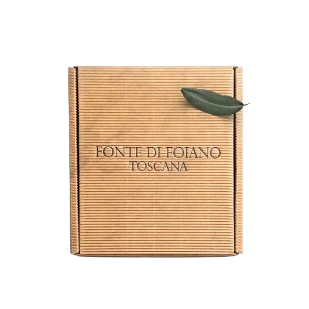 Brown Fonte di Foiano Olive Oil Sampler Box