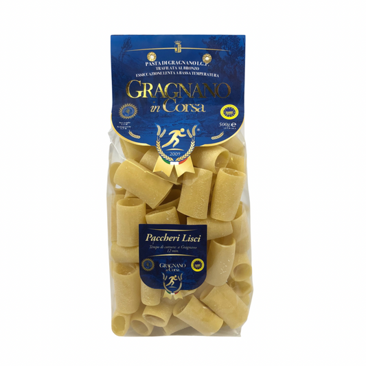 Gragnano IGP Paccheri Lisci Pasta 500gr GRN 003