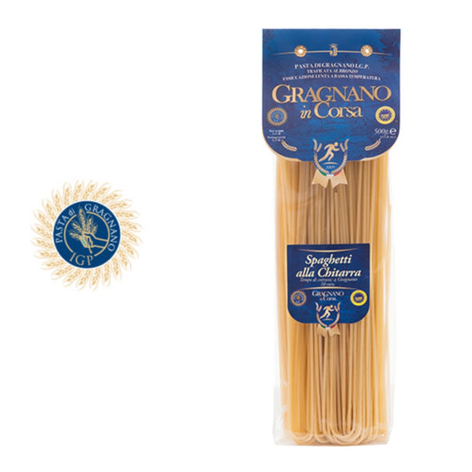 Gragnano in Corsa IGP Spaghetti alla Chitarra Pasta  GRN-008