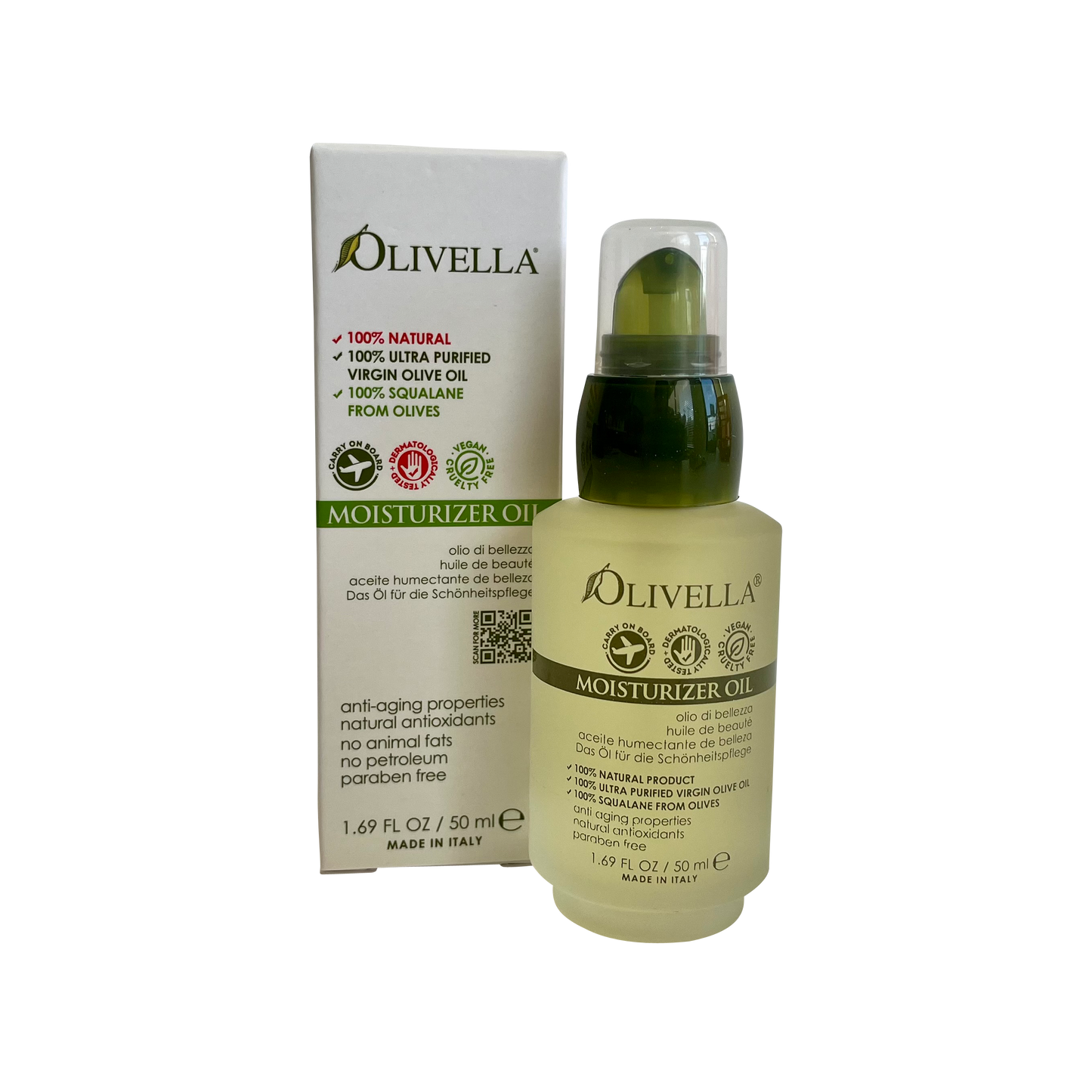 Olivella Natural Moisturizer Oil OLL-003