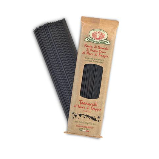 Rustichella Tonnarelli al Nero di Seppia- Squid Ink Pasta RST-022