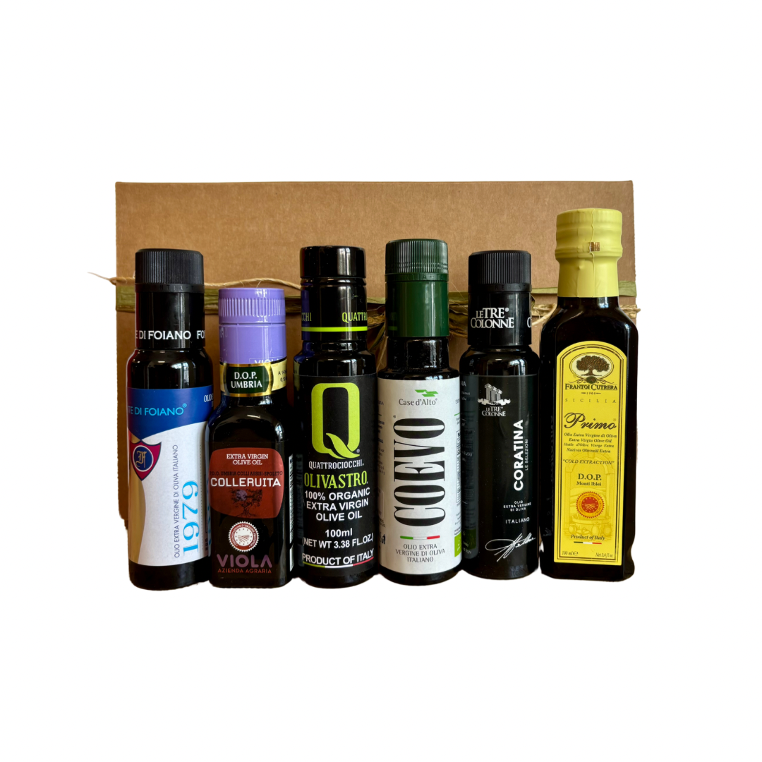Olio2go Extra Virgin Olive Oil 2025 Sampler Set - Gift Boxed