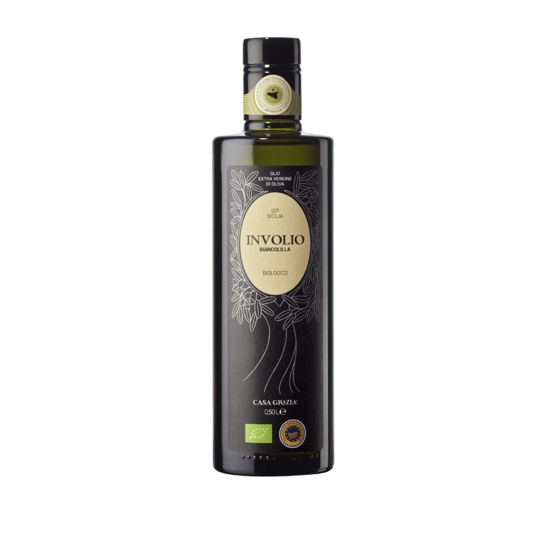 Casa Grazia Involio Biancolilla Organic Extra Virgin Olive Oil 