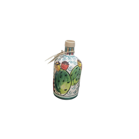 Cunzatillu Tonda Iblea Handmade Ceramic with Cacti