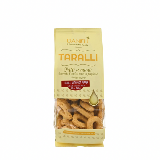 Danieli Taralli al Peperoncino with Hot Pepper