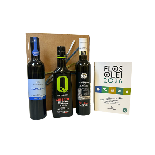 Flos Olei 2026 Eccellenza Extra Virgin Olive Oil Gift Set