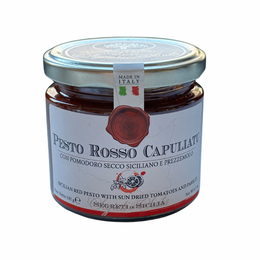 Cutrera Capuliatu Pesto with Tomato and Parsley CUT-J041