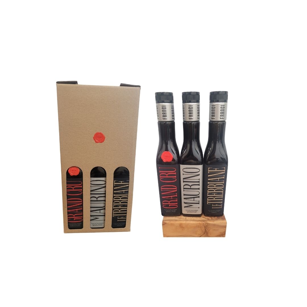 Frantoio Franci Gift Set in Gift Box (3 bottles)