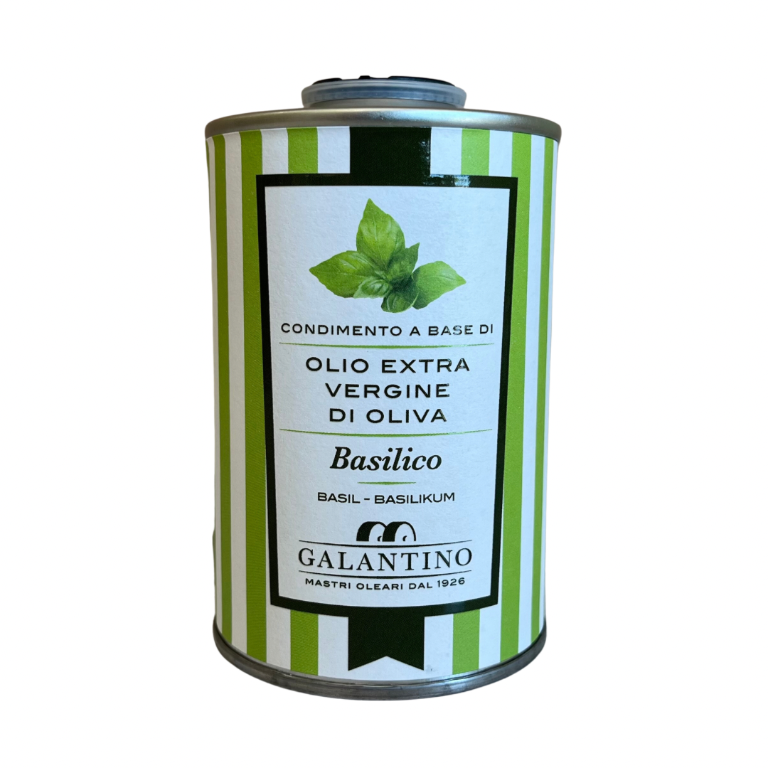 Galantino Extra Virgin Olive Oil with Basil ITP 017