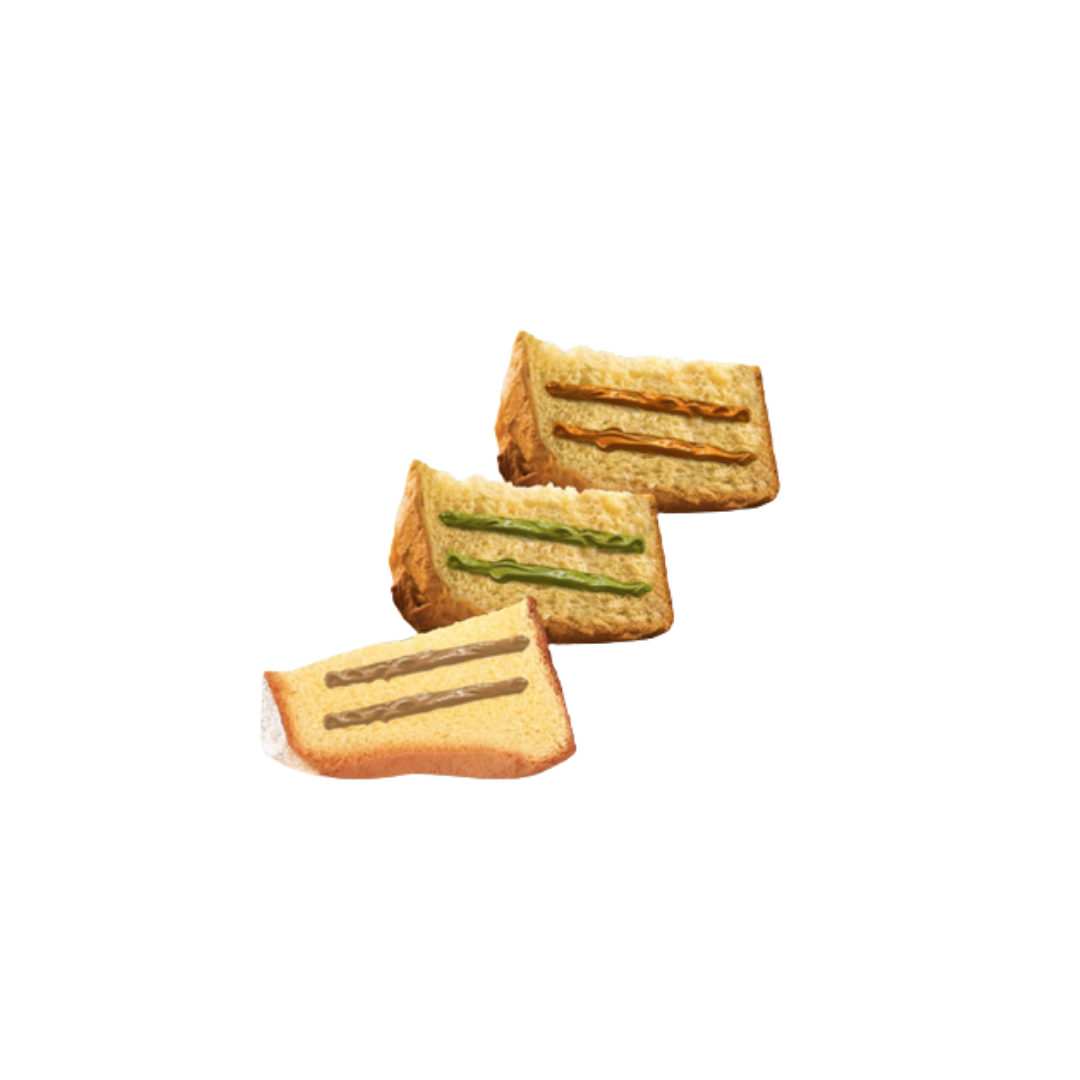 Mini Gourmet Pandoro Trio Unwrapped