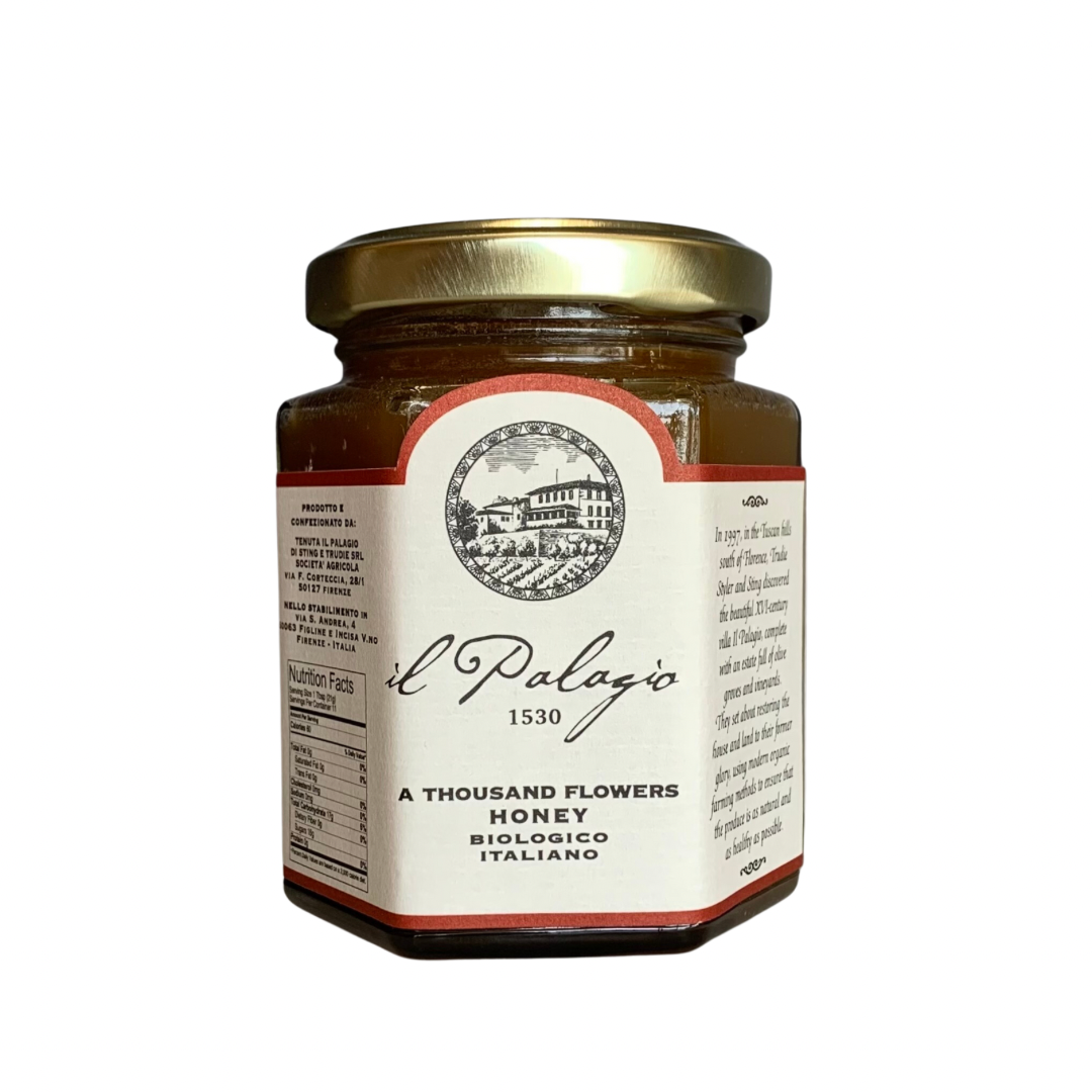 Il Palagio Organic Wildflower Honey from Sting 240gr PLG J001