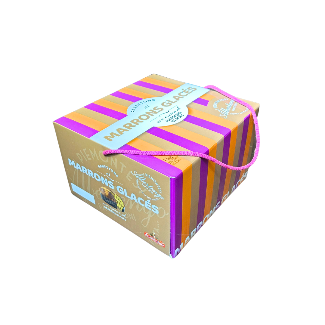 Albertengo Panettone  Marrons Glacès