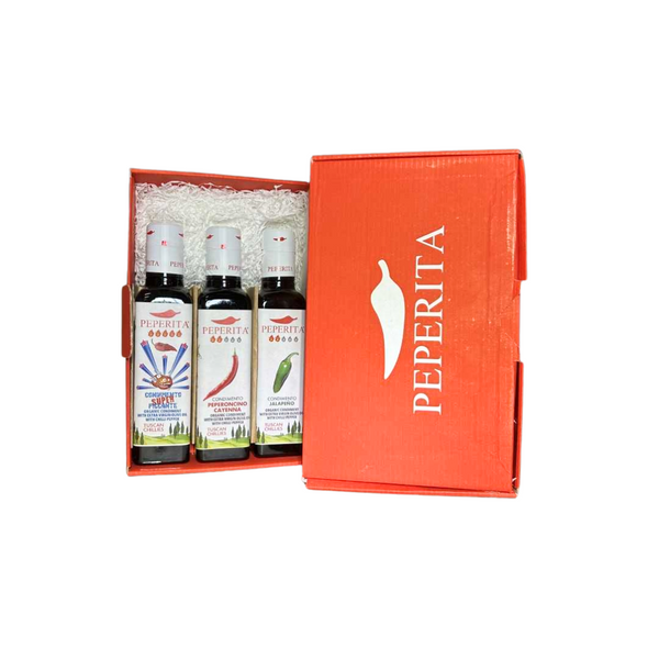 Peperita Trio of Spicy Pepper Condimento Gift – Olio2go