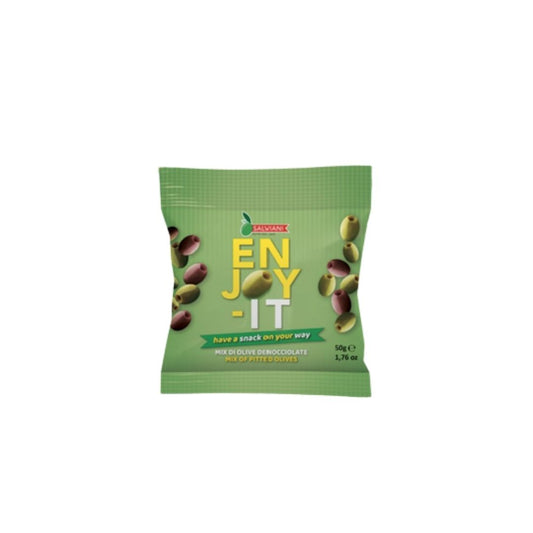 Salviani Pitted Mixed Olives - Snack Pack