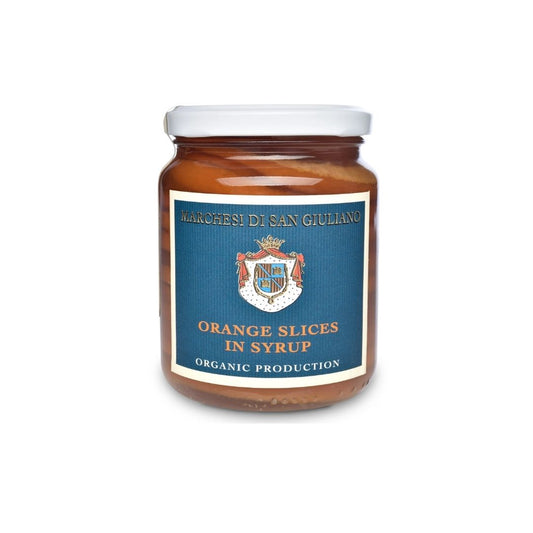 San Giuliano Sicilian Orange Slices in Syrup