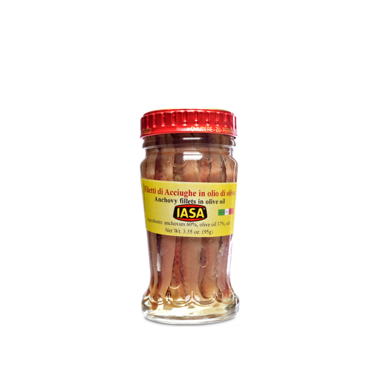 Acciughe Anchovies in Olive Oil  (IASA) CLT-006