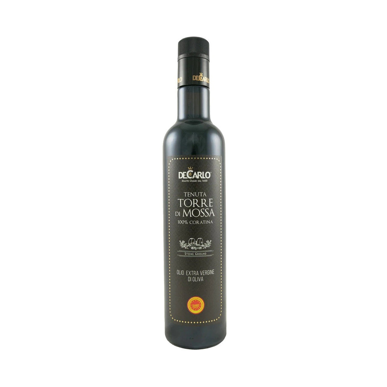 DeCarlo Torre di Mossa Extra Virgin Olive Oil 500ml DCA 056