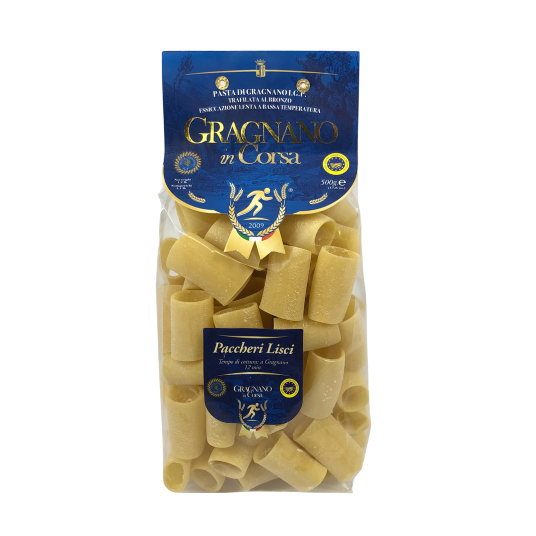 Gragnano IGP Paccheri Lisci Pasta 500gr GRN 003