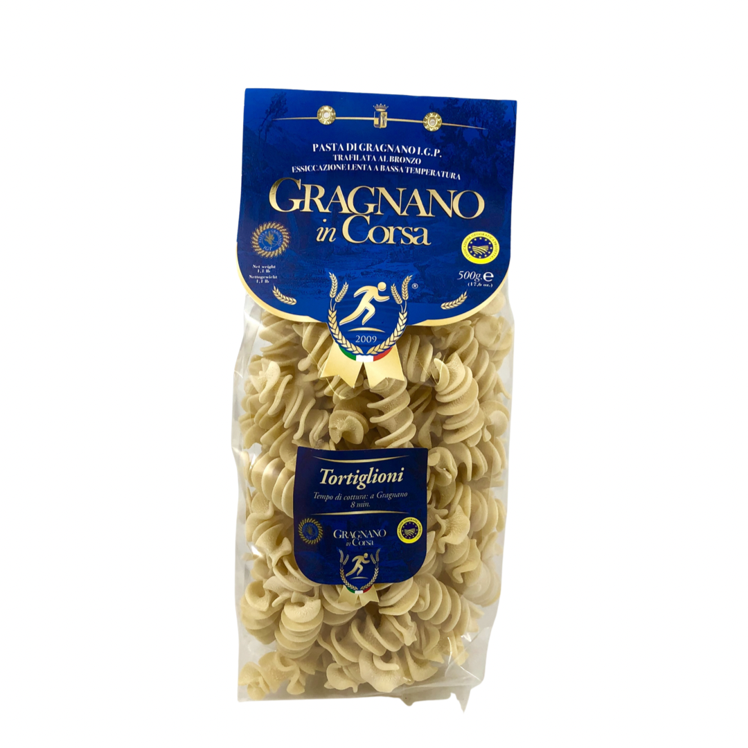 Gragnano IGP Tortiglioni Pasta 500gr GRN 005