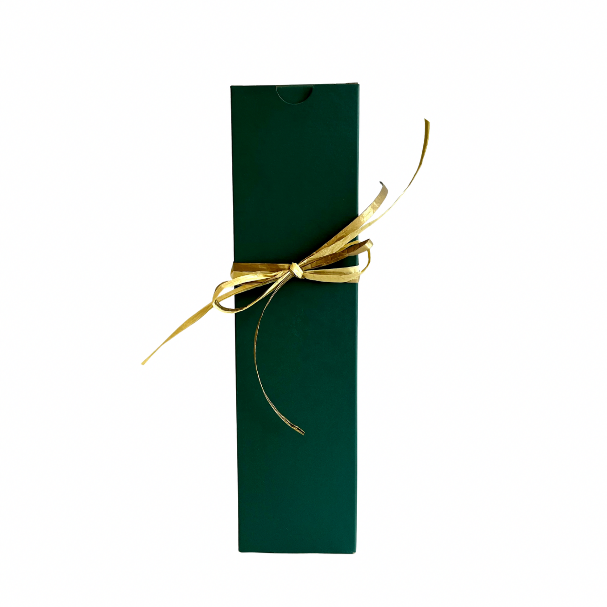 Single Bottle Green Gift Box GFT-003-GRN