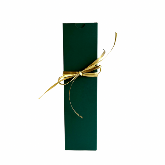 Single Bottle Green Gift Box GFT-003-GRN