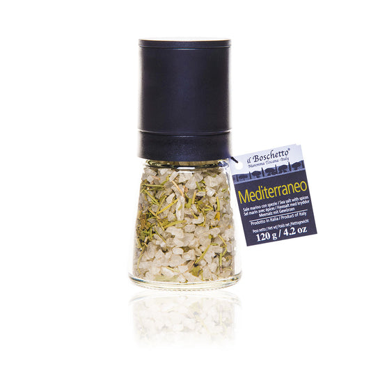 Il Boschetto, Mediterraneo Sea Salt Herb Grinder BOS-008
