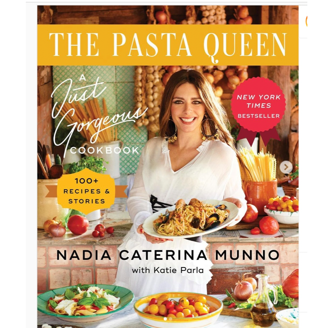 The Pasta Queen Author Nadia Caterina Munno with Katie Parla LIB-129