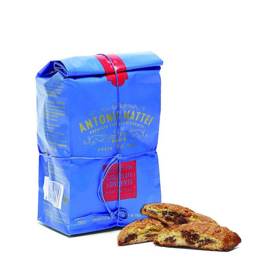 Mattei Cantuccini with Dark Chocolate BIS-004
